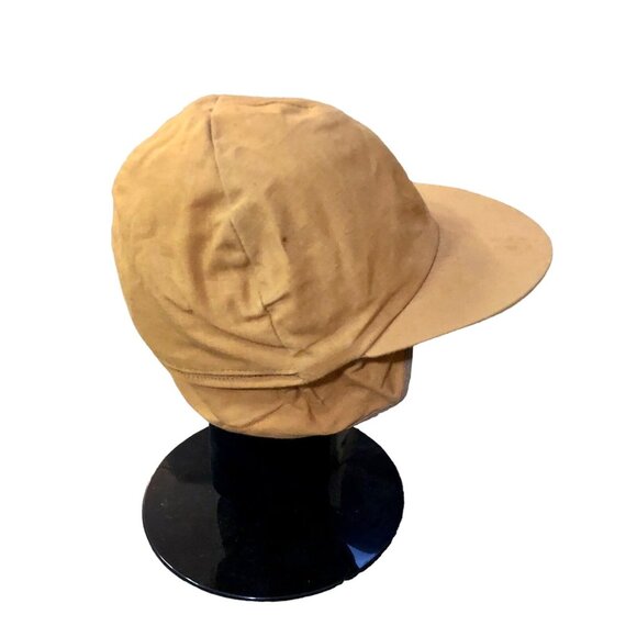 Vintage Dri-Duck Hunting Hat Mens M Used Ear Flaps Safety Orange Fold Over Rever - Picture 4 of 10